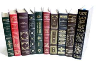 FRANKLIN CLASSIC LIBRARY, EASTON PRESS. 10 TITLES  