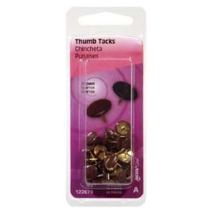  Hillman Thumb Tacks 5/16 Head; 3/8 Long