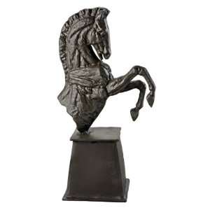    On Sale  Equestrian Pride Cast Iron Horse Statue