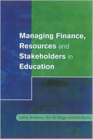 Managing Finance, Resources and Stakeholders in Education, (0761972595 