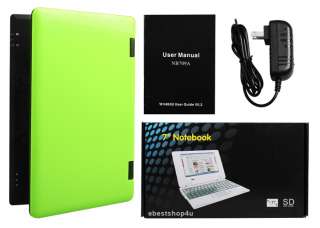 New Android 2.2 Mini Netbook Notebook Laptop 709A 4GB HD 800Mhz 32 Bit 