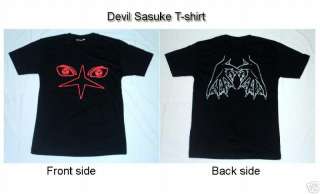Naruto Anime T shirt Devil Uchiha Sasuke Costume Sz.M  