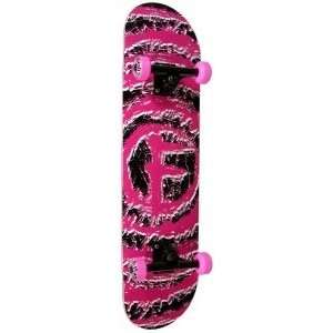  Foundation Skateboards Loather Pink Complete Skateboard 
