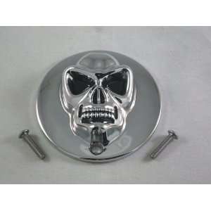  Chrome Skull Point Cover harley motorcycle   Frontiercycle 