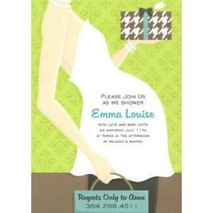   Shower   Blue, Custom Personalized Baby Shower Invitation, by Doc Milo