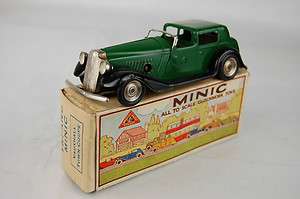 Tri Ang Minic #18M Post War Town Coupe, 1947 55 Near Mint with Box 