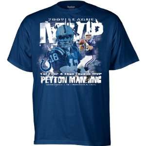   Super Bowl Xliv Champions Peyton Manning 2009 Mvp T Shirt Sports