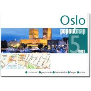  Oslo, Norway PopOut Map