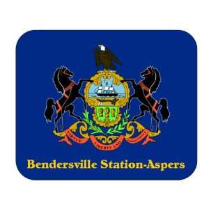   State Flag   Bendersville Station Aspers, Pennsylvania (PA) Mouse Pad