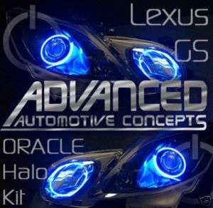 06 09 Lexus GS GS430 GS300 Headlight hid HALO Demon Eye  