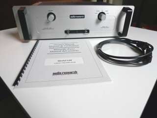 Audio Research LS8 Preamplifier with Manual  Near MINT  Silver/Blk 