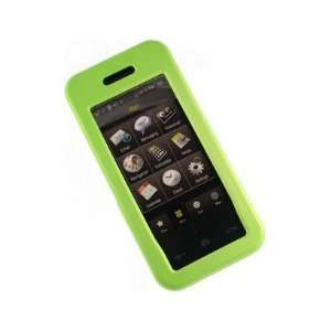   Case Neon Green For Samsung Instinct M800 Cell Phones & Accessories