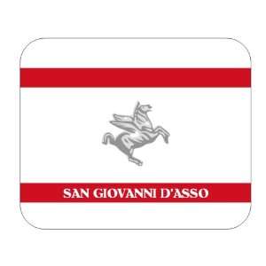   Italy Region   Tuscany, San Giovanni dAsso Mouse Pad 