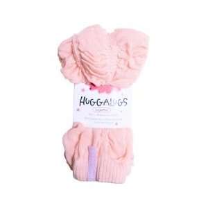  Huggalugs Ballet Pink Shirred Leg Warmers in a very soft 