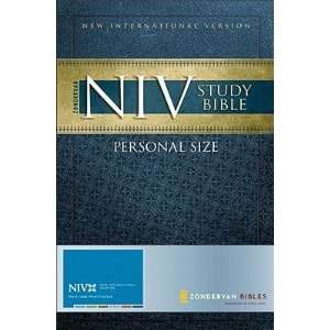  NIV Study Bible Personal [B NIV ZON BLU]  N/A  Books
