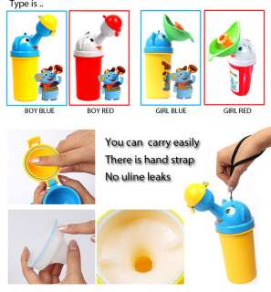   ] Portable Potty Toddler baby Kids Urinal Training Toy For Boys/Girls