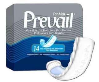 Prevail Guards for Men Bladder Control Pads 6 Packages  84 Pads  LOT 