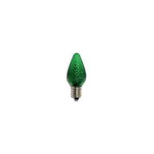 Bulbrite LED C7G 0.35 Watt 120 Volt 50000 Hour Candelabra C7 Green LED 