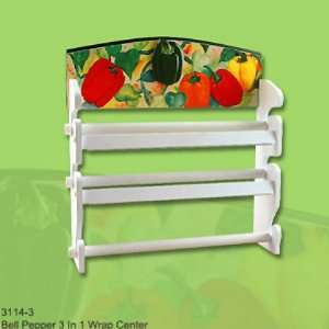   Bell Pepper hanging Paper Towel holder 3 in 1 Wrap