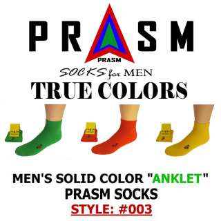 PRASM Mens Quarter Anklet Ankle Cotton Sock Golf Sport Gym Casual 