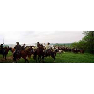 Union Vs. Confederacy Pea Ridge Civil War Battle Reenactment, Ozark 