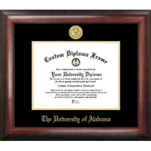  University of Alabama, Tuscaloosa Gold Embossed Diploma 