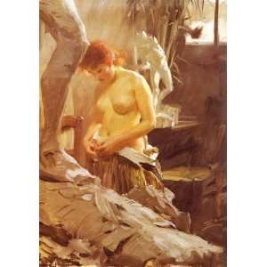   Oil Reproduction   Anders Zorn   32 x 46 inches   I Wikstroms Atelje