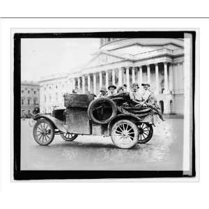  Historic Print (M) [Unidentified persons in automobile in 