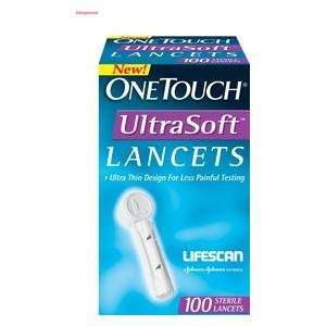  Lancets One Touch Ultra Fine (100/box)   Lifescan 020 393 