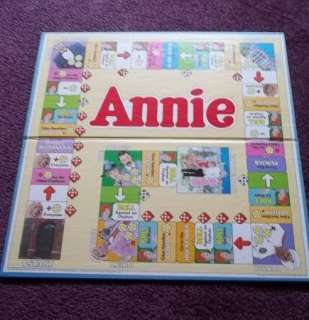 VINTAGE ANNIE BOARD GAME 1981 PARKER BROTHERS COMPLETE  