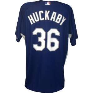  Ken Huckaby #36 2007 Game Used Dodgers Spring Training 