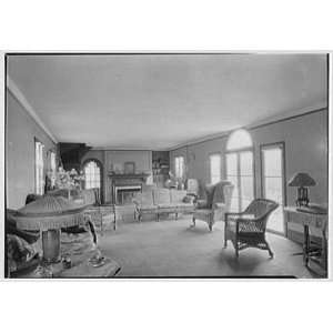   in Center Bridge, Pennsylvania. Living room 1926