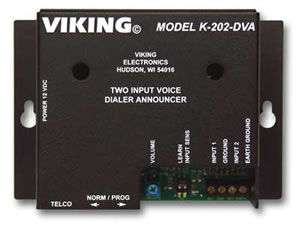  202 DVA Two Input Voice Dialer Announcer K202 615687223231  
