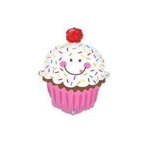   Sprinkled Cupcake Balloon   Mylar Balloon Foil