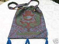 Ethnic Anter Hamsa Handbag Shoulder Purse Hippie Sling Druze Washable 