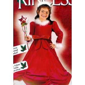  4 Piece Girls Christmas Princess Costume Size 24M 2T 