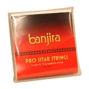    Banjira Sitar String Set, Pro, 7, Light Musical Instruments
