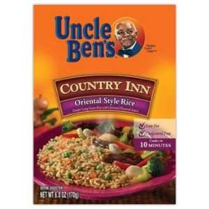 Uncle Bens Country Inn Oriental Style Rice 6 oz  Grocery 