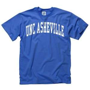  UNC Asheville Bulldogs Royal Arch T Shirt Sports 