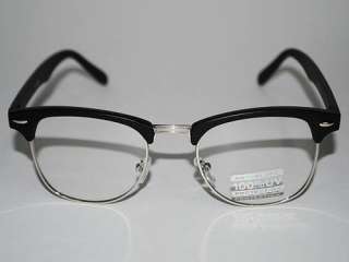   Matte Black and silver metal frames. Anti glare 100% UV protection
