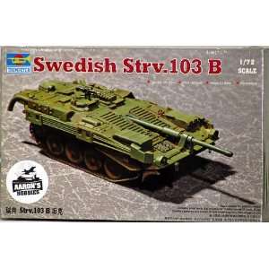    Swedish Strv 103B Main Battle Tank 1/72 Trumpeter Toys & Games