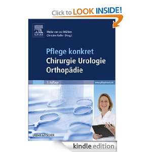 Pflege konkret Chirurgie Orthopädie Urologie (German Edition) Meike 