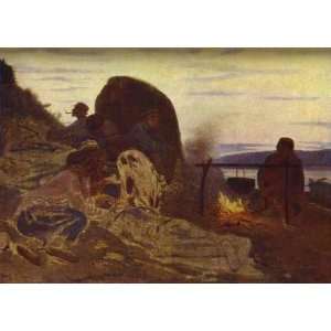 Hand Made Oil Reproduction   Ilya Repin   24 x 18 inches 