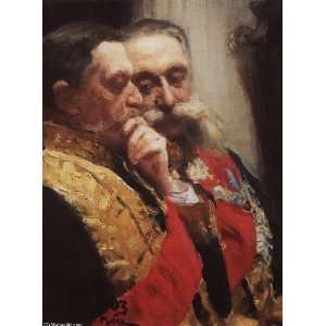 FRAMED oil paintings   Ilya Repin   24 x 32 inches   Portrait of 