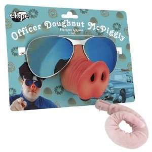  Doughnut McPiggly Glasses and Tail Costume Toys & Games
