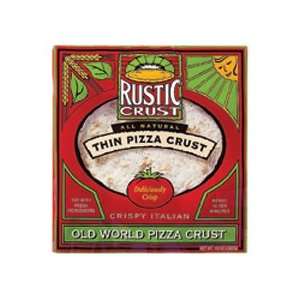 Rustic Crust Italian Thin Pizza Crust 10 Grocery & Gourmet Food