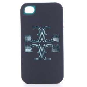  2012 Tory Burch Iphone 4/ 4s Cover Blue Logo Case(USA 
