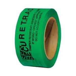  Tamper Evident,tape,2in.x180ft,green,pk6   NOVAVISION INC 