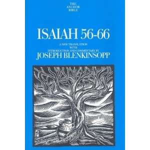  Isaiah 56 66 (The Anchor Yale Bible Commentaries 