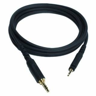 Shure HPASCA1 Professional Headphones Straight Cable (Black) by Shure